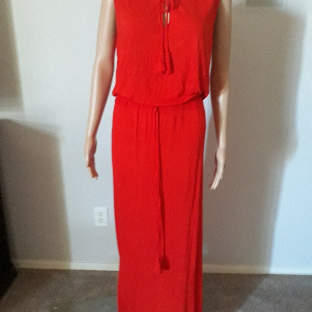 Orange Summer dress